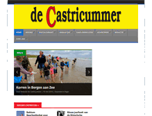 Tablet Screenshot of castricummer.nl